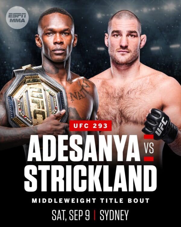 UFC 293: Adesanya Vs. Strickland - Watch Now At Emagine Entertainment ...