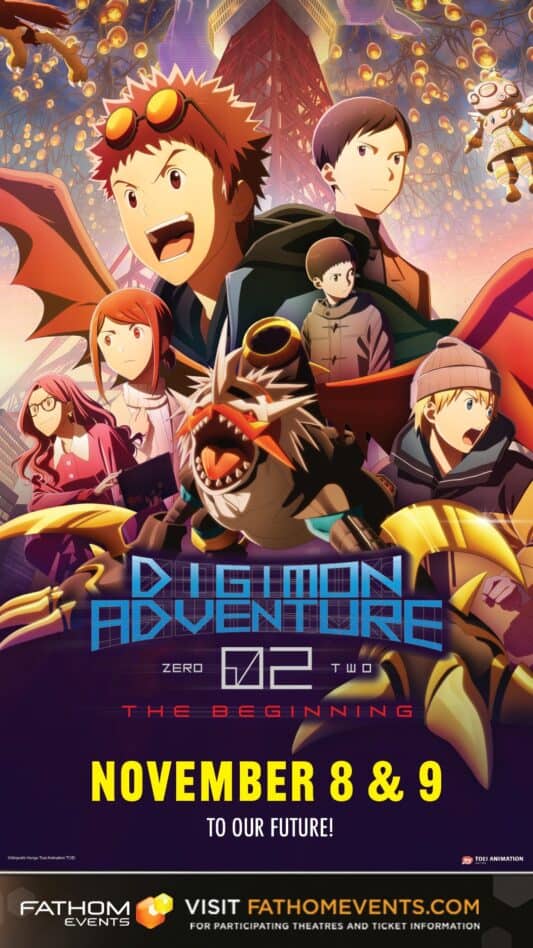 Digimon T.O. - 02 The Beginning nos cinemas BR em 30/11 - Multiverso  Bate-Boc@