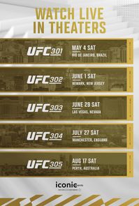 UFC 305: Du Plessis vs. Adesanya poster image