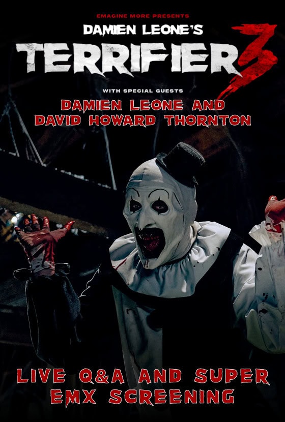 Terrifier 3: Q&A w/ Damien Leone & David Thornton poster image