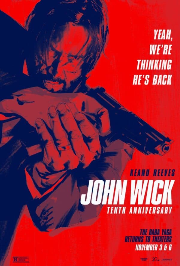 John Wick 10th Anniversary poster image