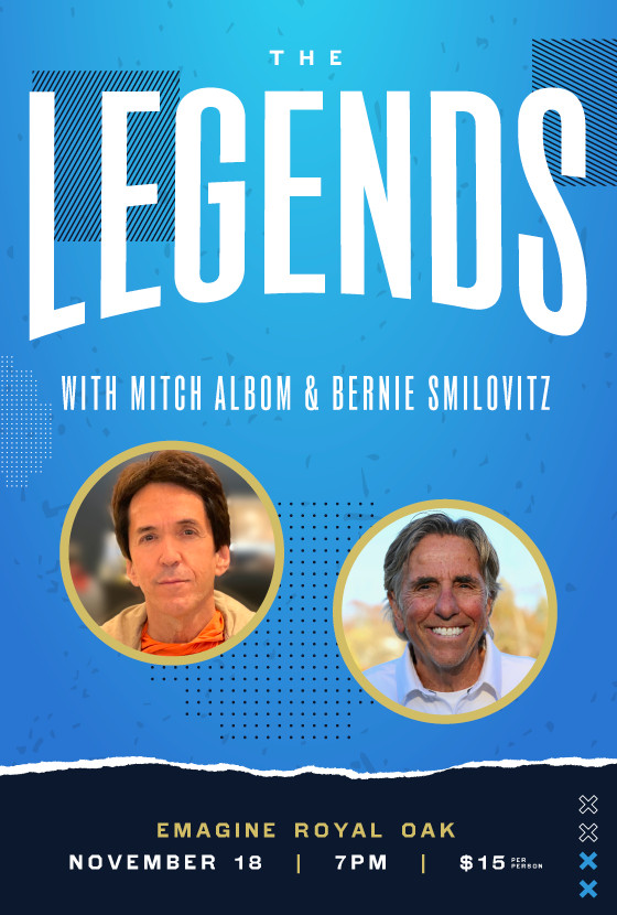 The Legends with Mitch Albom & Bernie Smilovitz poster image